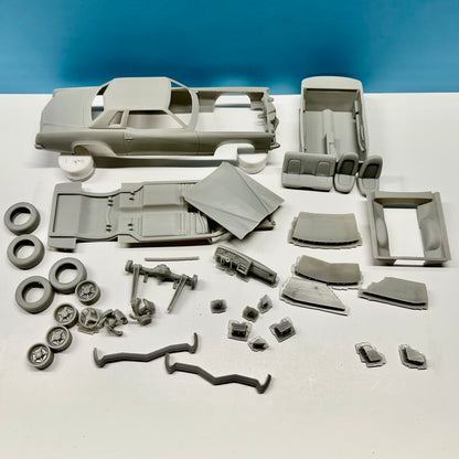 1973 Pontiac Grand Prix 3D Printed Resin Model Kit