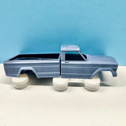 1963 Jeep J10 Longbed Pickup Truck 3D Printed Resin Model Kit KED