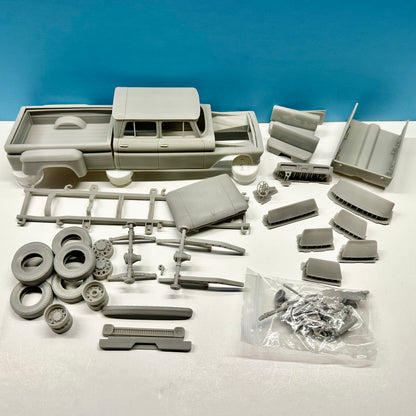 1965 Chevy K30 4x4 Dually pickup Truck 3D Printed Resin Model Kit KED