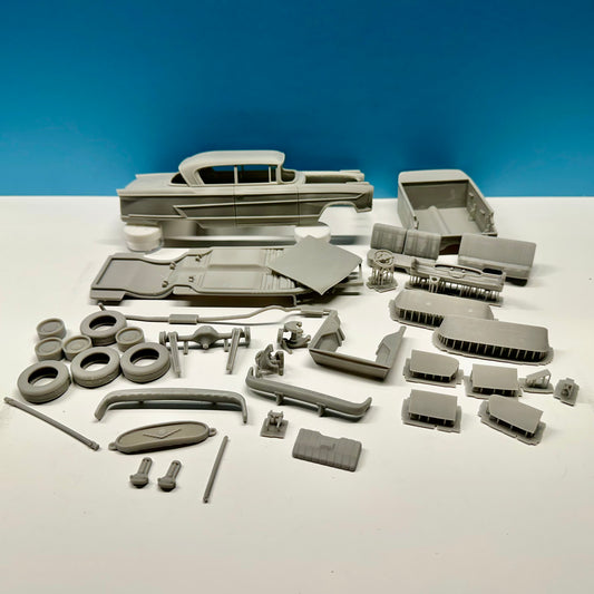 1957 Nash Ambassador 3D Printed Resin Model Kit
