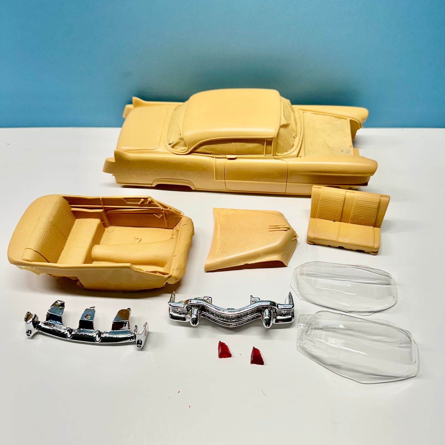 1955 Cadillac Cast Resin Model Kit