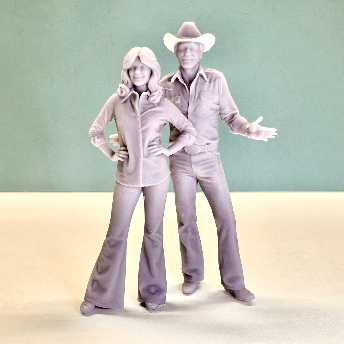 Carrie and The Bandit Figure for Display or Diorama 1/24 1/25