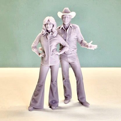Carrie and The Bandit Figure for Display or Diorama 1/24 1/25