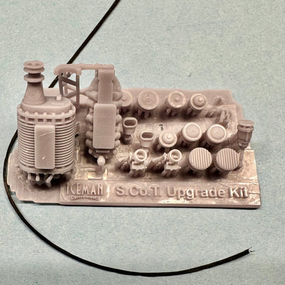 Upgrade Set Ford Flathead SCot Supercharger 1/25