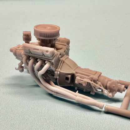 Ford 358 ci NASCAR Engine 1/25