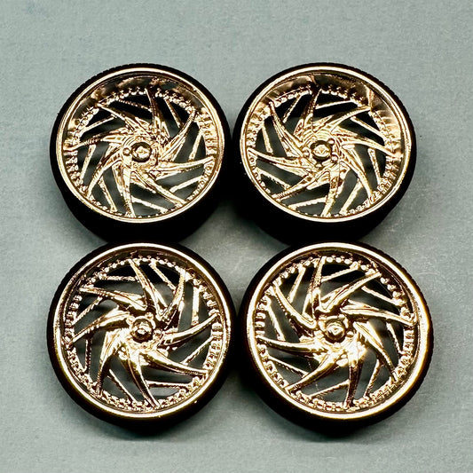 8 Custom Wheels Resin 1/24 1/25