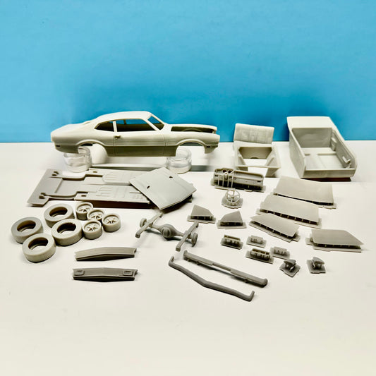 1972 Ford Maverick Grabber 3D Printed Resin Model Kit