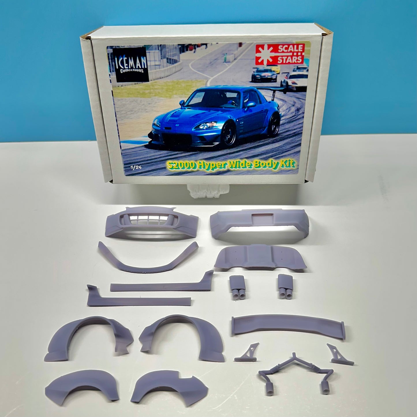 S2000 Hyper Wide Body Kit 1/24