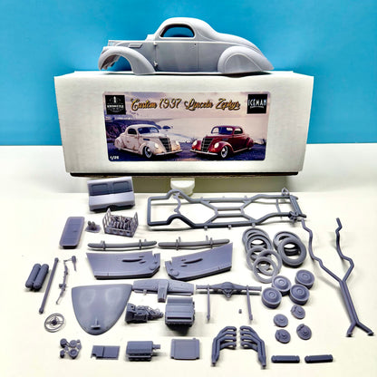 1937 Custom Lincoln Zephyr 1/25