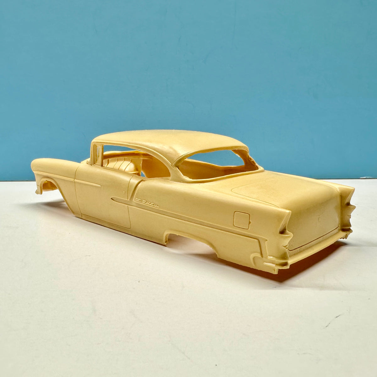 1955 Chevy 210 2 Door Hardtop Cast Resin Model Kit KED