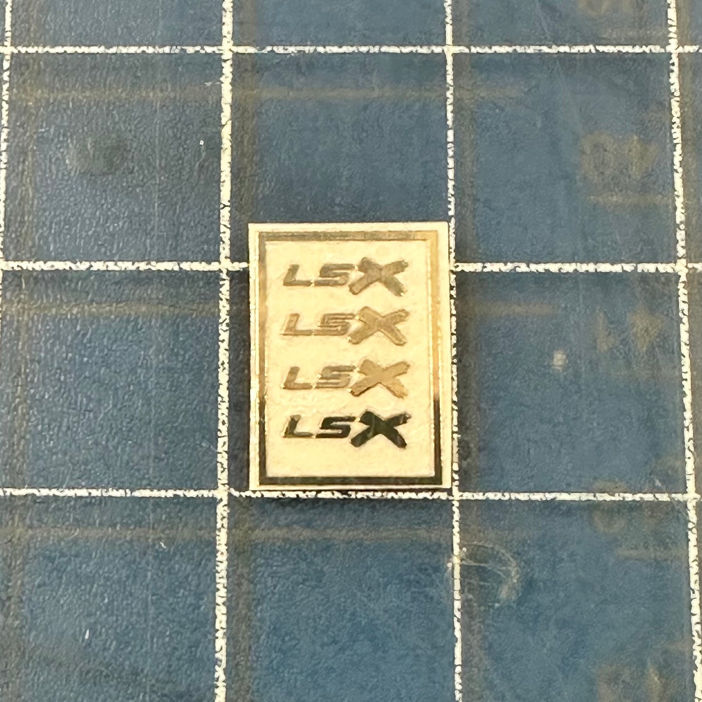 Set of LSX Chrome Decals Badges 1/24 1/25