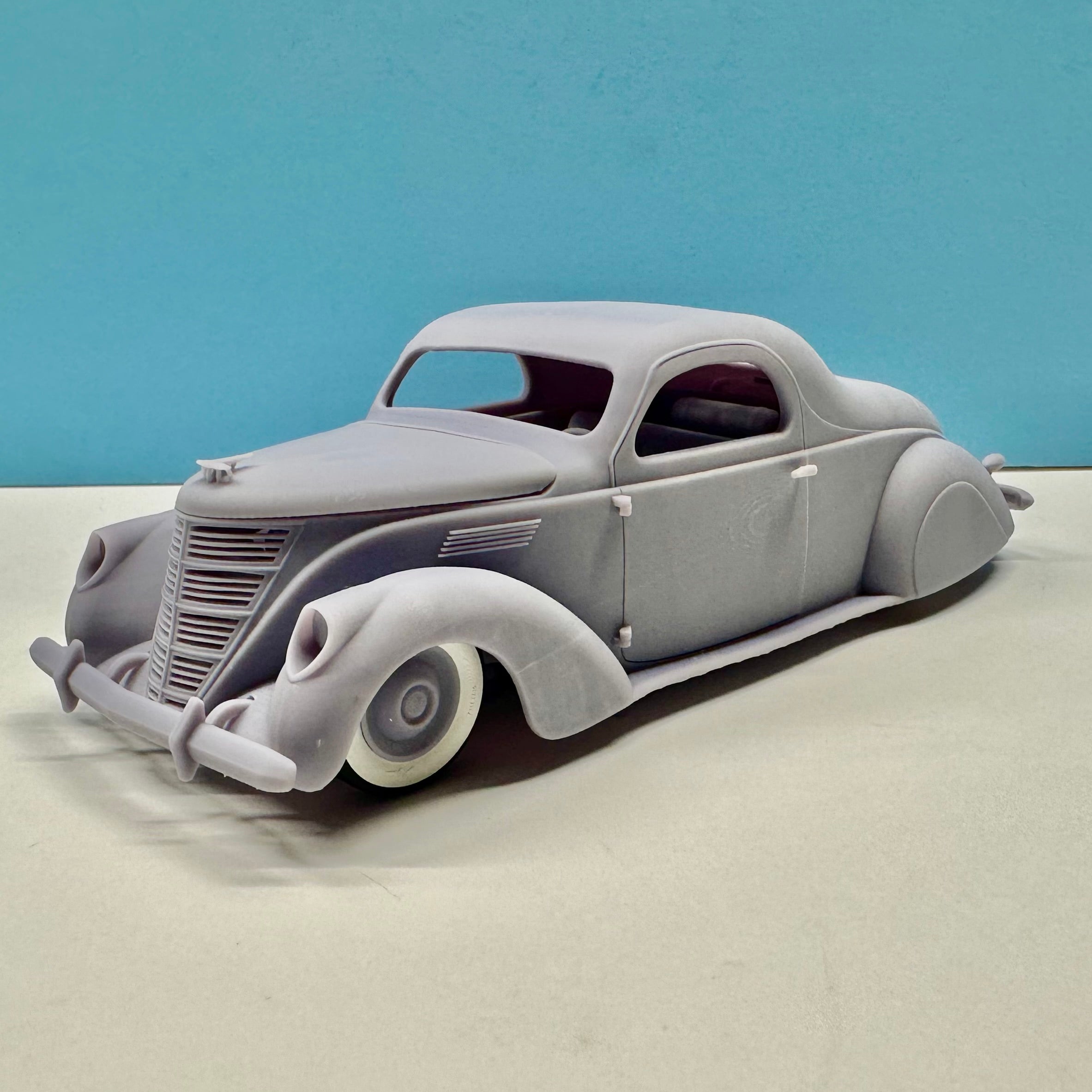 1937 Custom Lincoln Zephyr 1/25 – IcemanCollections