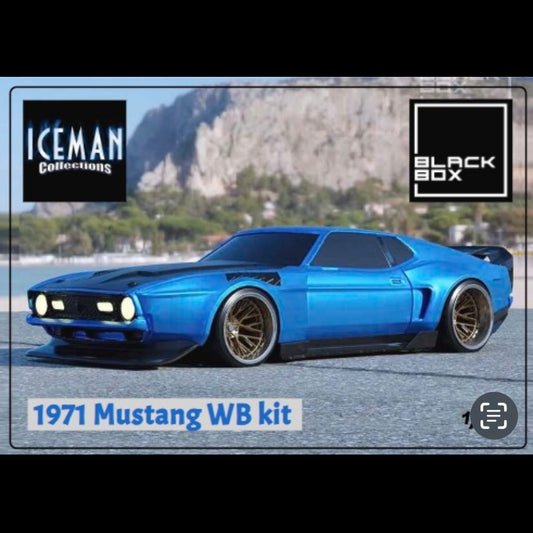 1971 Mustang Boss 351 WB Wide Body Kit 1/25