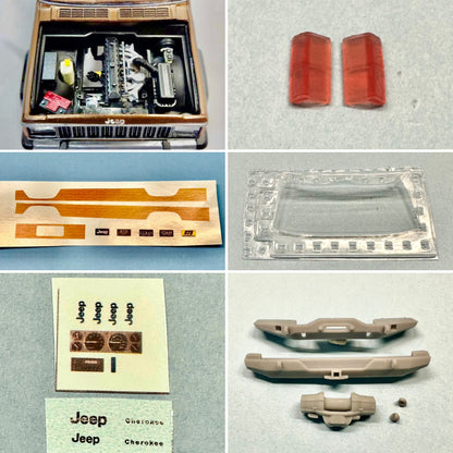 3D Printed 1984 Jeep Upgrade Parts 1/25