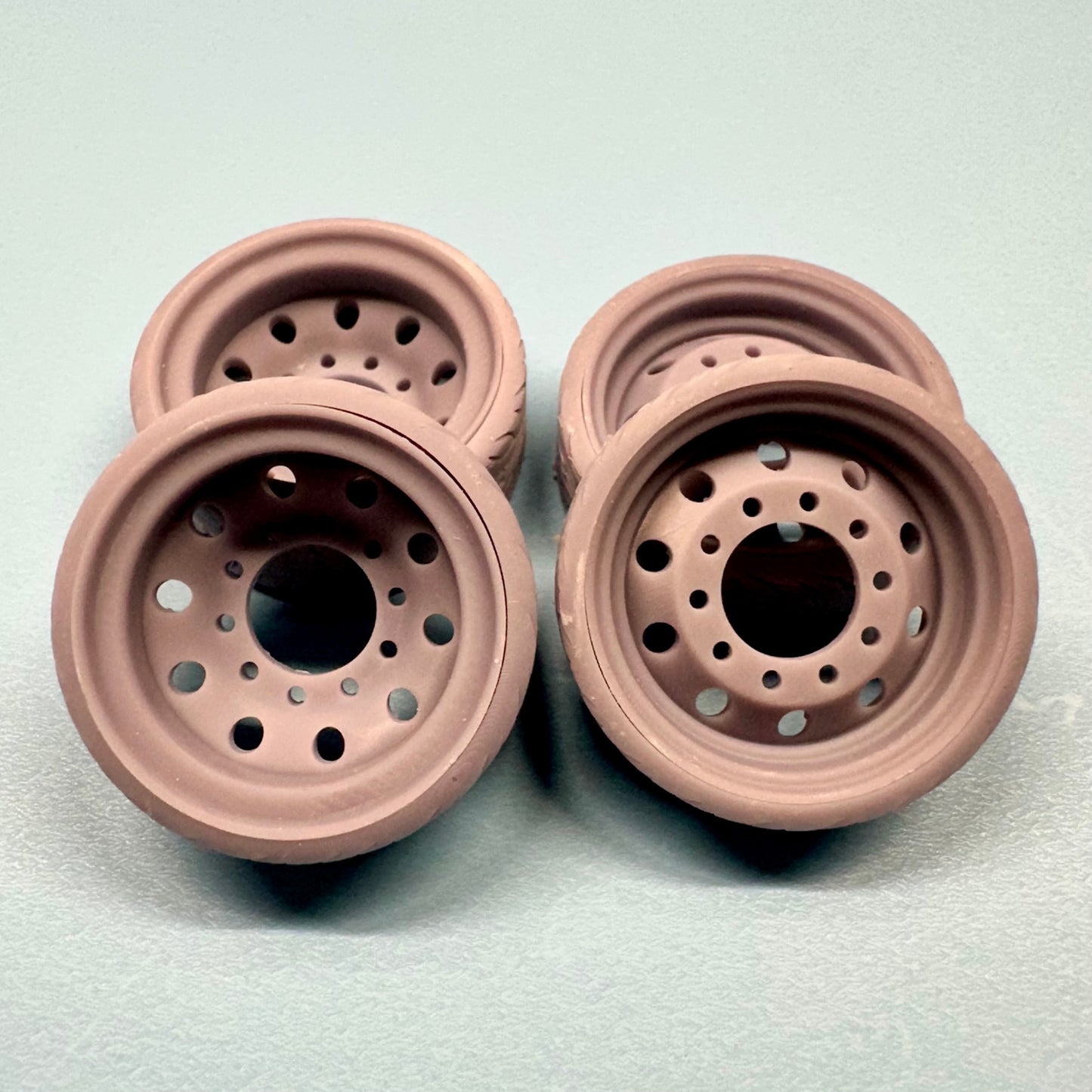 Alcoa Custom Wheels and Tires Set 1/24 1/25