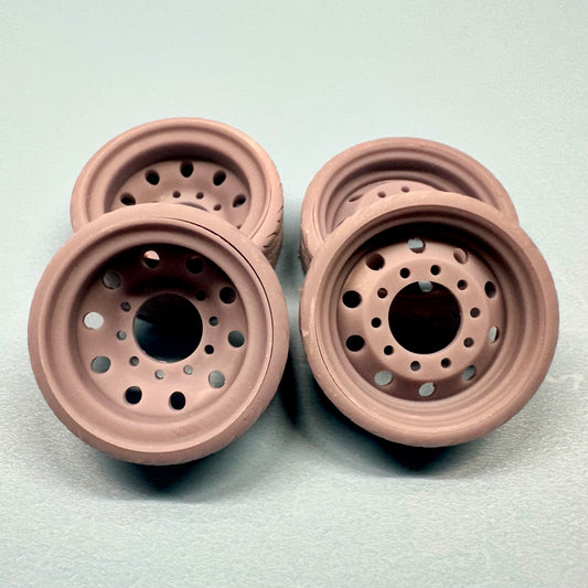 Alcoa Custom Wheels and Tires Set 1/24 1/25