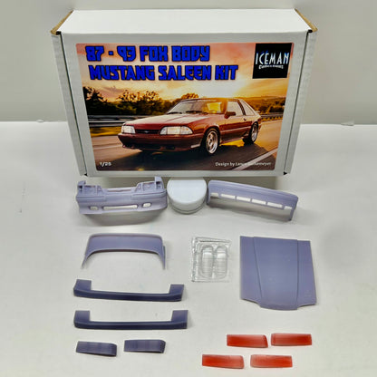1/25 Saleen Conversion Body Kit for 1987 - 1993 Mustang