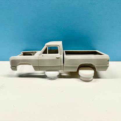 1991 Dodge Ram 150 Shortbed Pickup Truck 3D Printed Resin Model Kit