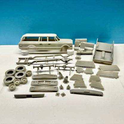 1970 - 1972 GMC Chevy Suburban 3D Printed Resin Model Kit KED