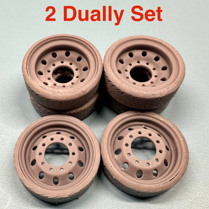 Alcoa Custom Wheels and Tires Set 1/24 1/25