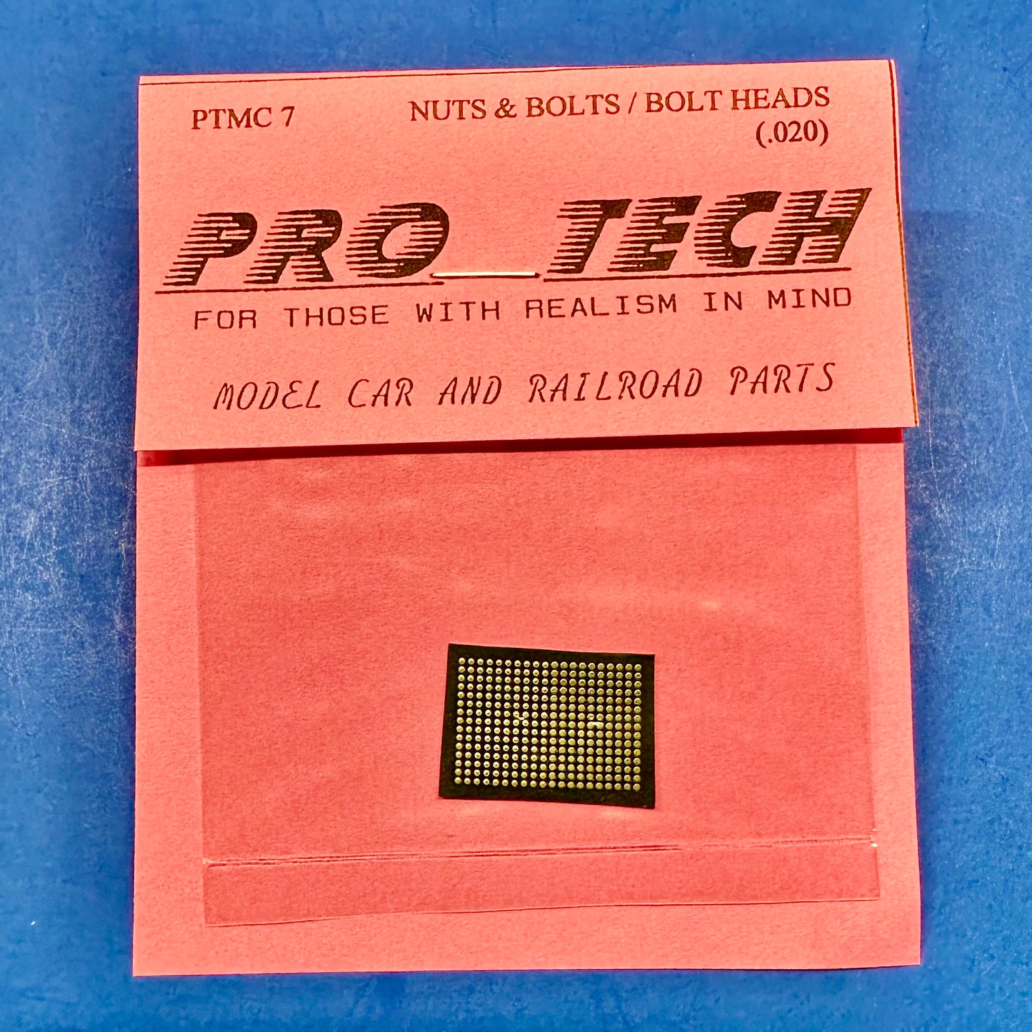 PTMC7 Nuts, Bolts, Bolt Heads 1/25 by Pro Tech