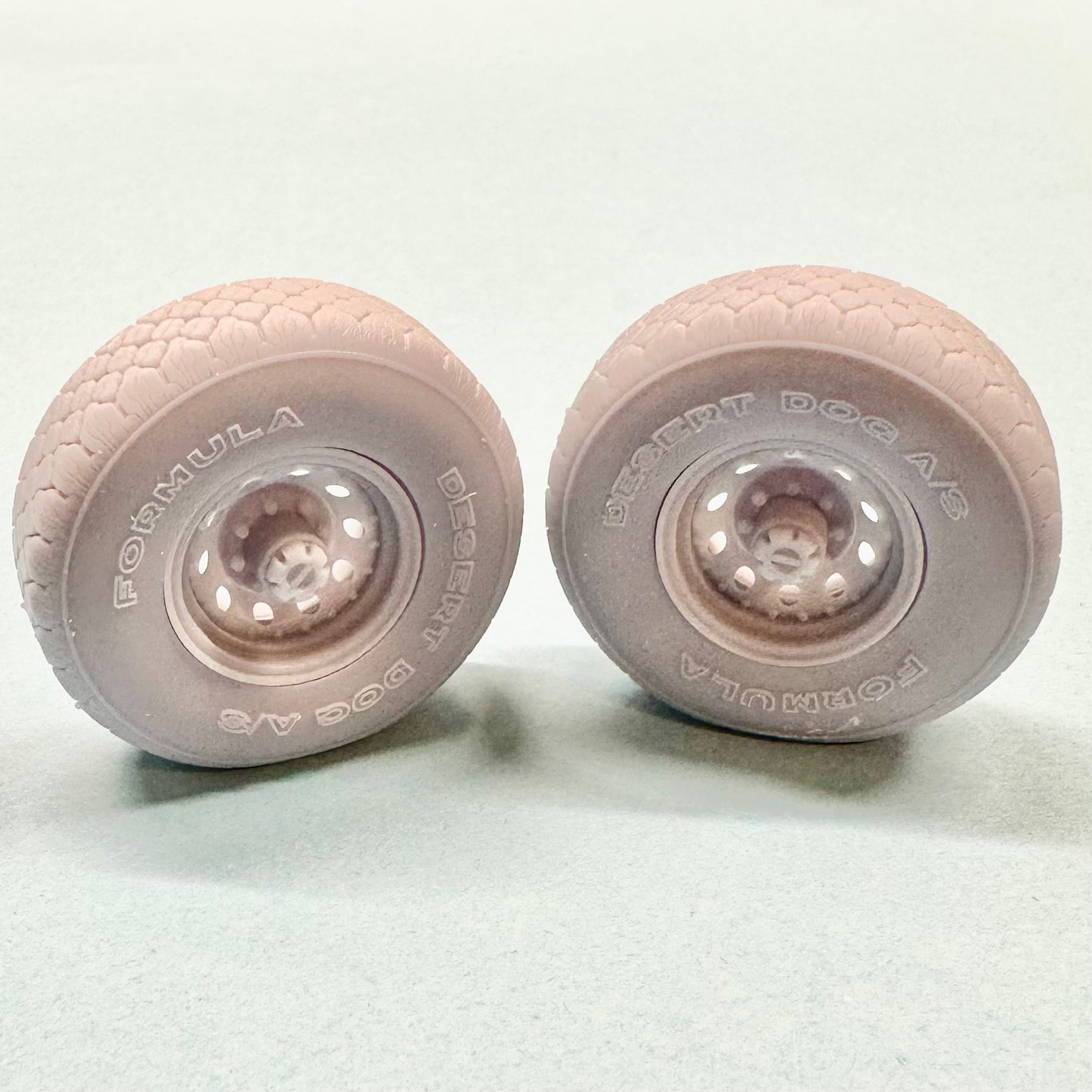 8 Lug Series 97 94 90 Wheels on Formula Desert Dog AS Tires 1/25