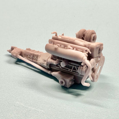 Nissan RB26 RB30 Single Turbo Engine 1/24