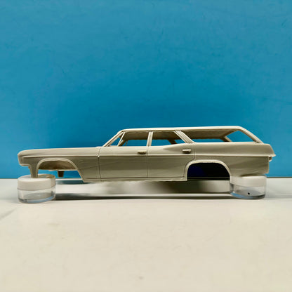1966 Chevy Impala Station Wagon 3D Printed Resin Model Kit KED