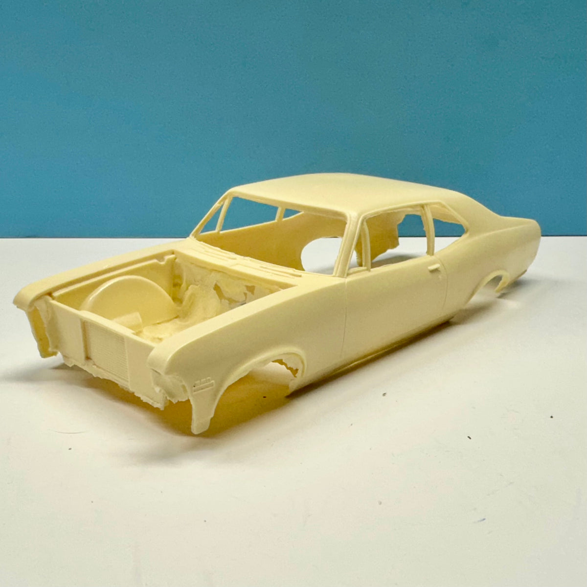 1970 Chevy Nova Cast Resin Model Kit KED