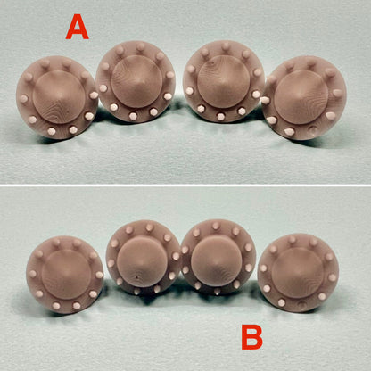 Alcoa Custom Wheels and Tires Set 1/24 1/25