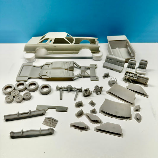 1977 Ford Thunderbird TBird 3D Printed Resin Model Kit