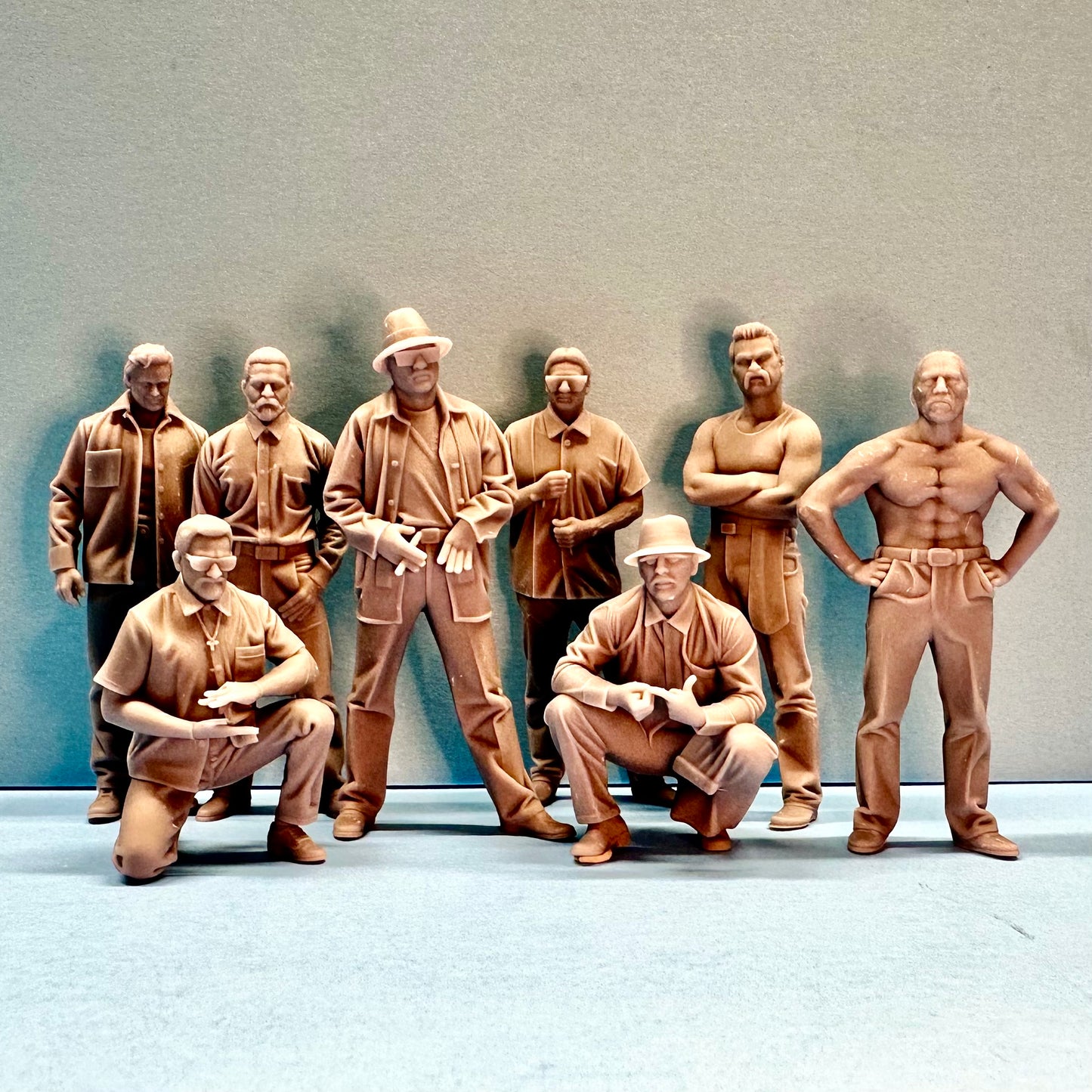 La Onda Figure Set for Display or Diorama 1/24 1/25