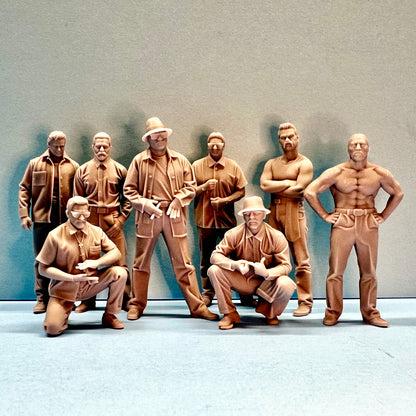 La Onda Figure Set for Display or Diorama 1/24 1/25