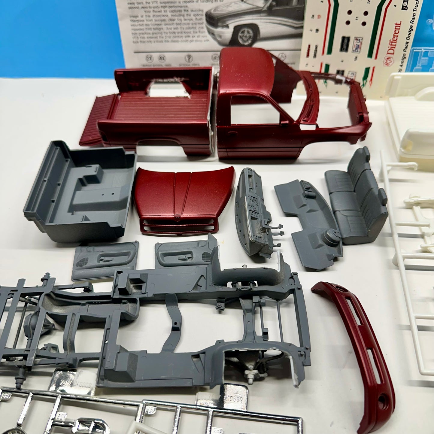 Revell Dodge Ram VTS Concept Pickup Truck Parts Lot 1/25