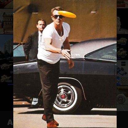 1968 Dodge Charger Bullitt Wheel Covers 1/25