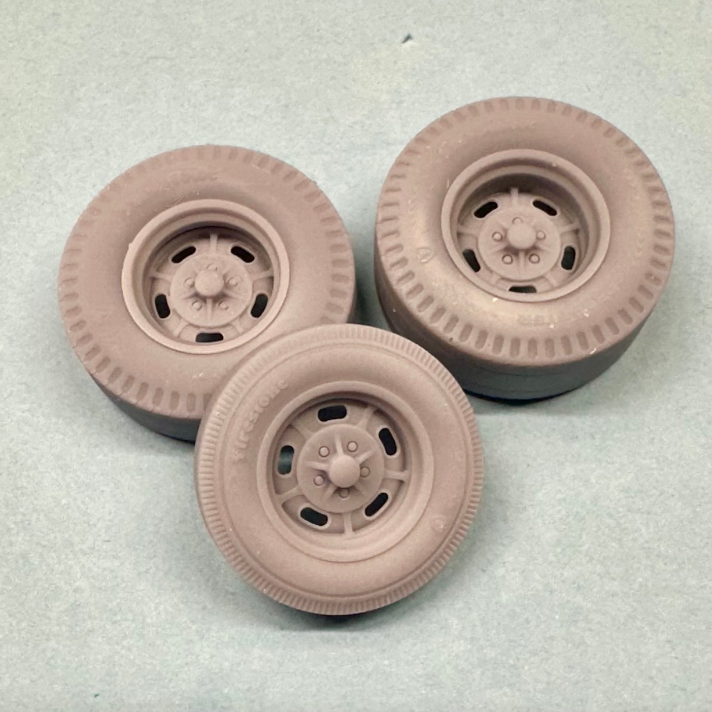 Rocket Igniter Wheels w/ Firestone Tires (Choose your width) 1/25 1/24 (SOLD IN PAIRS)