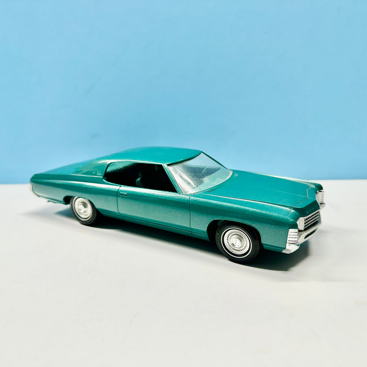 1971 Chevy Impala Promo Sea Aqua Metallic 1/25