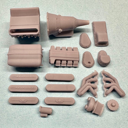 Billet LSX Show Engine 1/25