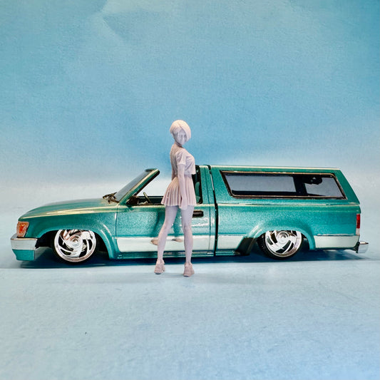 22. Tuner Girl Kai Figure for Display or Diorama 1/24 1/25