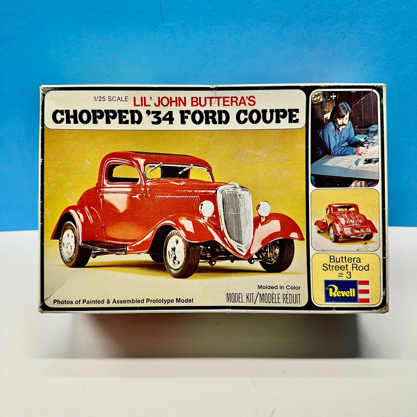 1934 Ford Coupe Chopped Lil John Buttera by Revell
