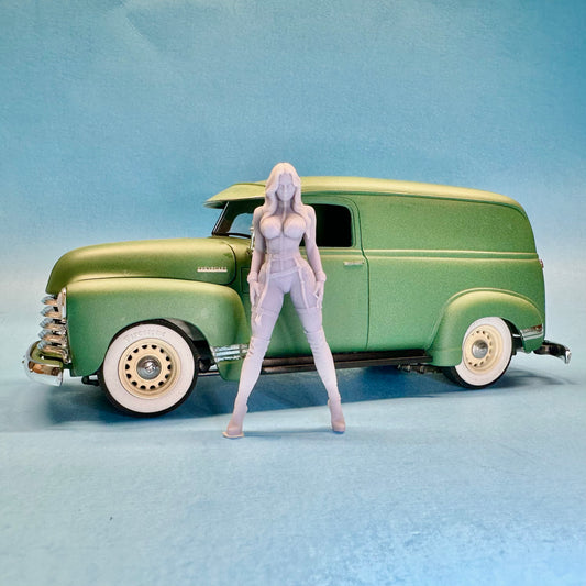 23. High Heel Dina Figure for Display or Diorama 1/24 1/25