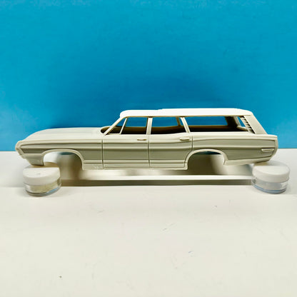WOODGRAIN 1967 Ford Country Squire Station Wagon 3D Printed Resin Model Kit
