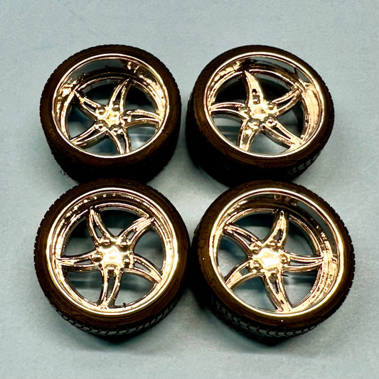 7 Custom Wheels Resin 1/24 1/25
