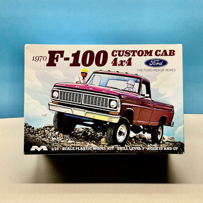 1970 Ford F100 Custom Cab 4x4 Pickup Truck by Moebius - 15 % OFF