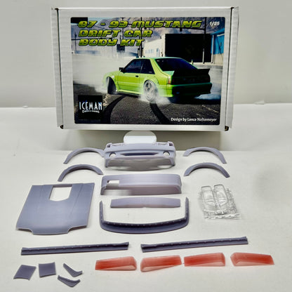 1/25 Drifter Conversion Body Kit for 1987 - 1993 Mustang - 10% OFF