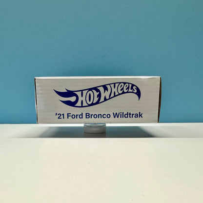 2021 Ford Bronco Wildtrak Blue Hot Wheels RLC 1/64 (2023)