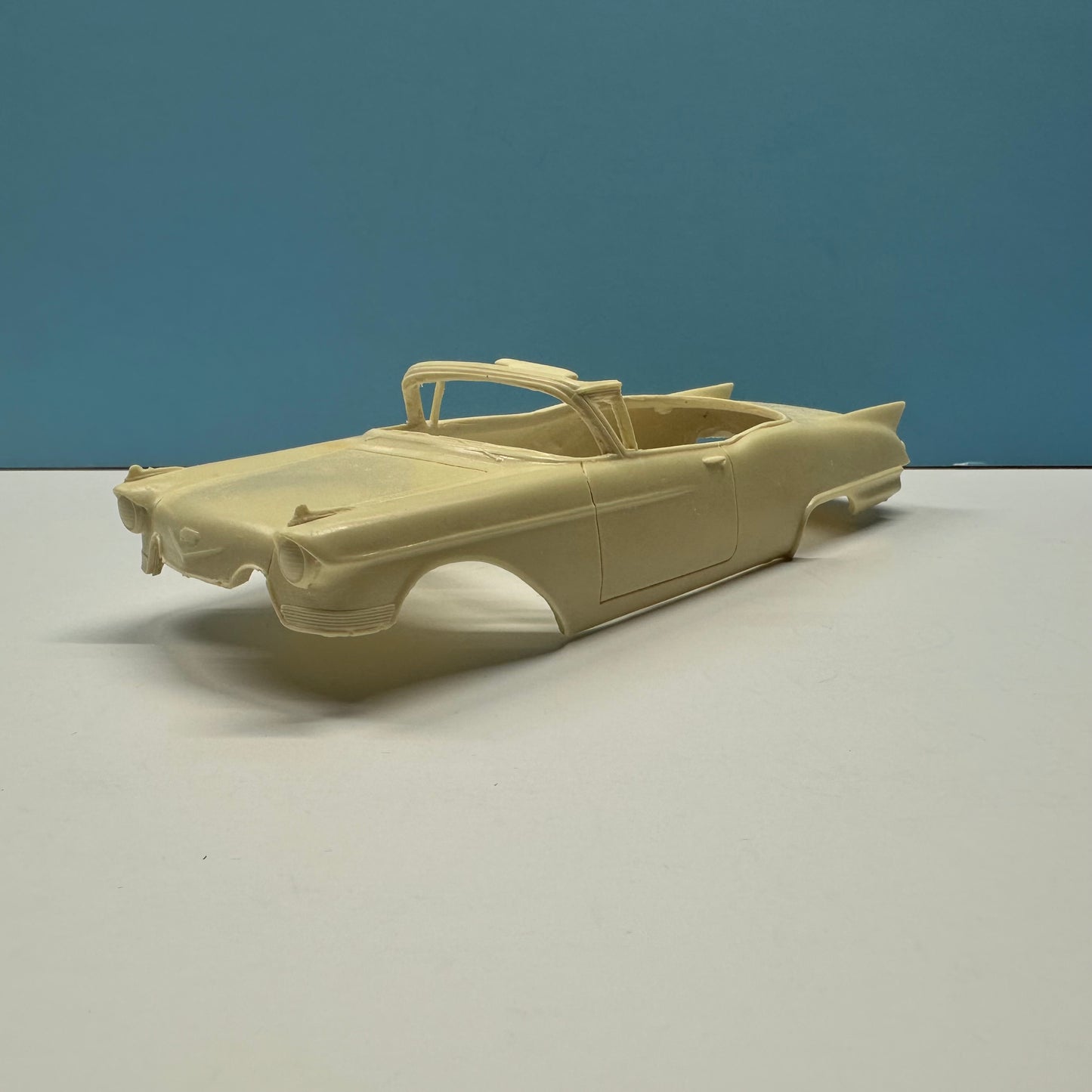 1957 Cadillac Eldorado Convertible Cast Resin Model Kit