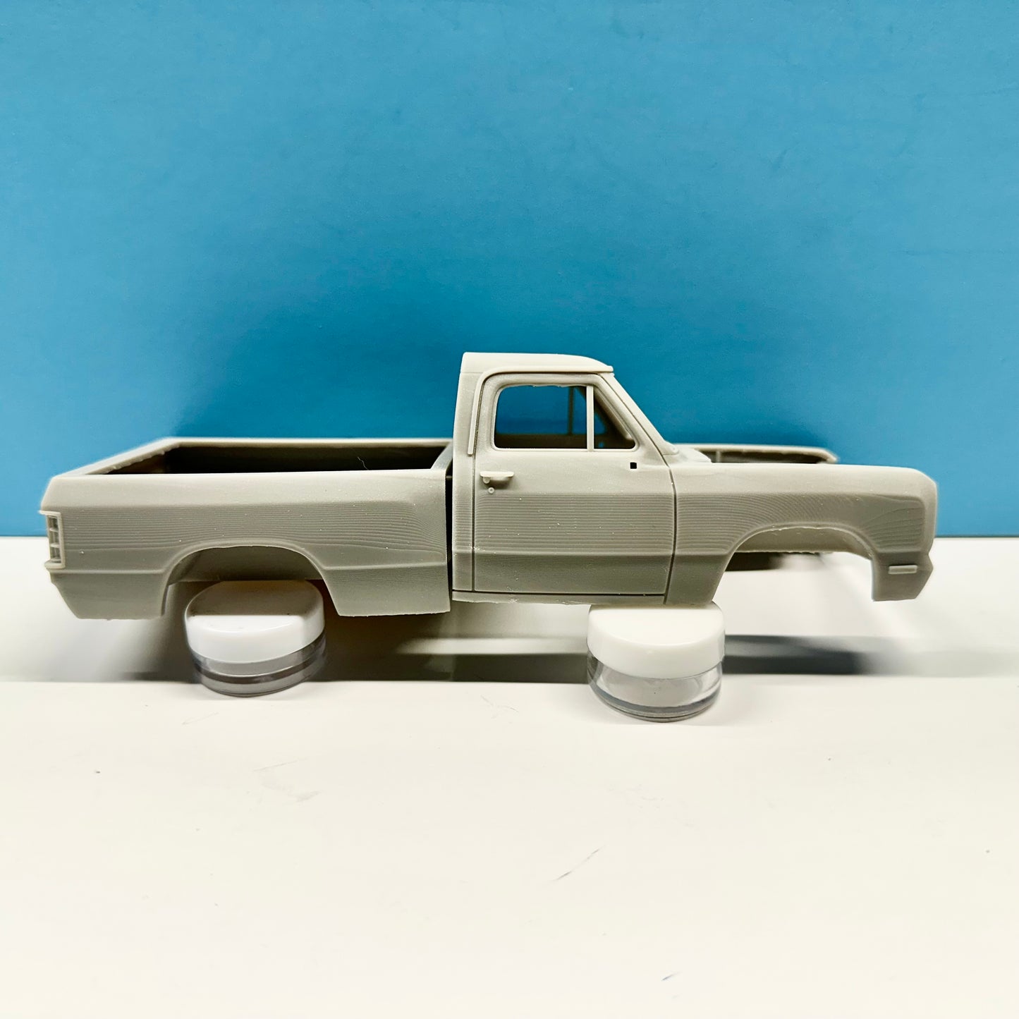 1991 Dodge Ram 150 Shortbed Pickup Truck 3D Printed Resin Model Kit