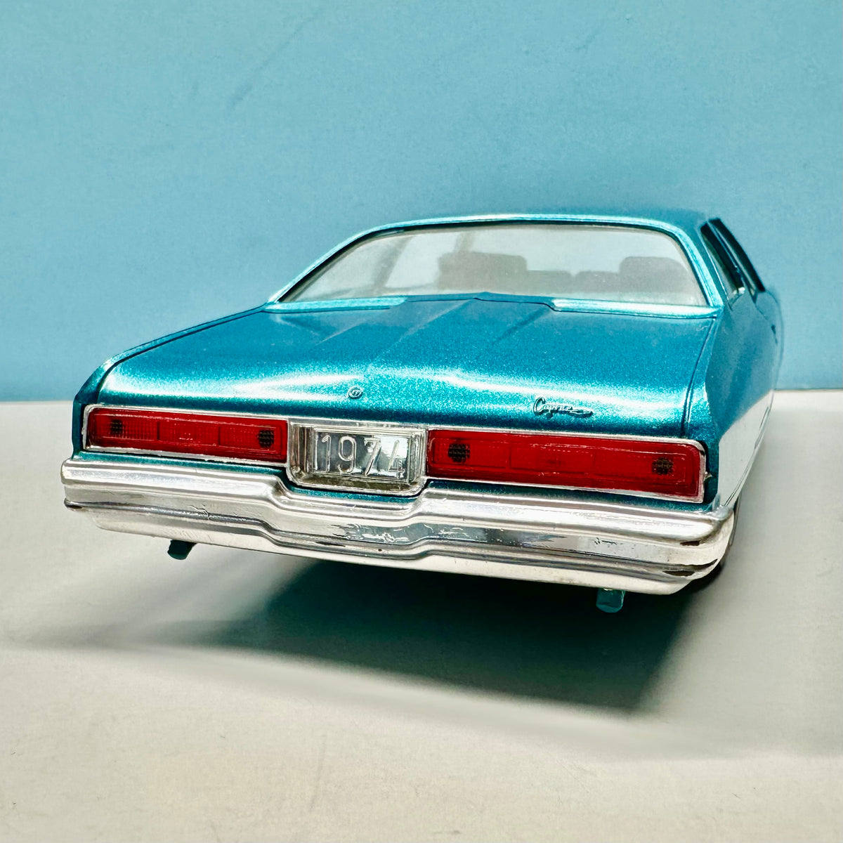 1974 Chevy Caprice Promo Blue Metallic 1/25