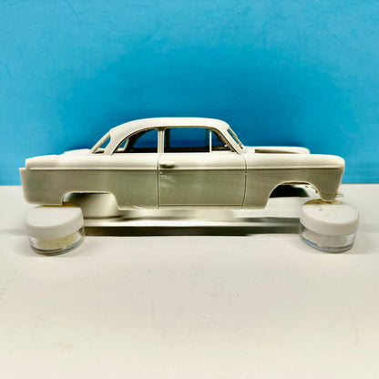 1952 Willys Aero Coupe 3D Printed Resin Model Kit KED